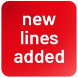 Shop new lines added.