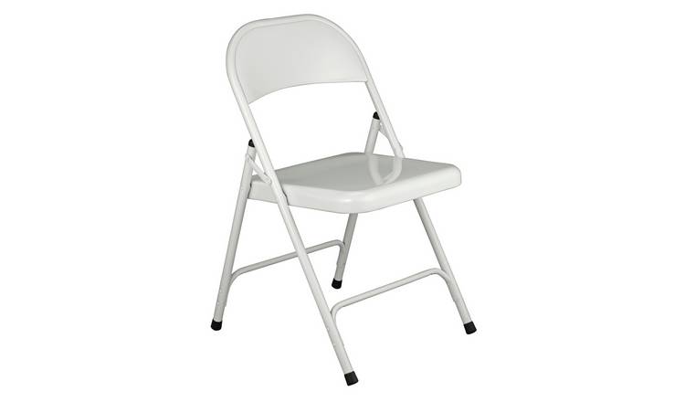 Buy white shop folding chairs