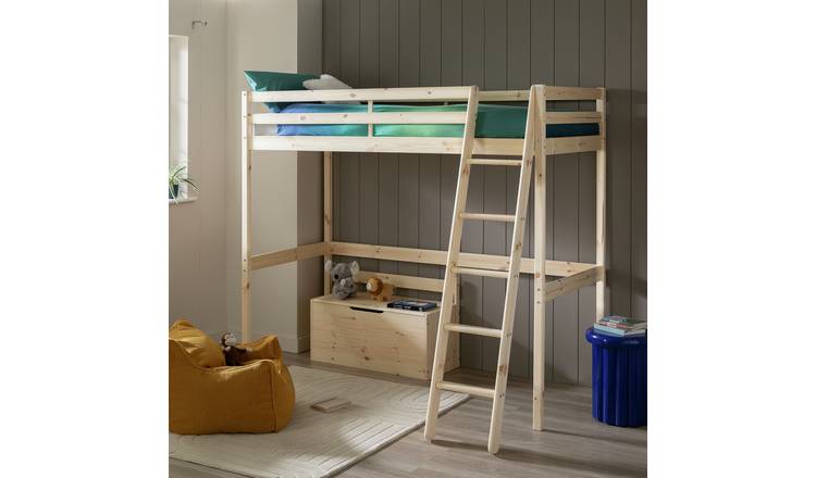 Buy Argos Home Kaycie High Sleeper Single Bed Frame Pine