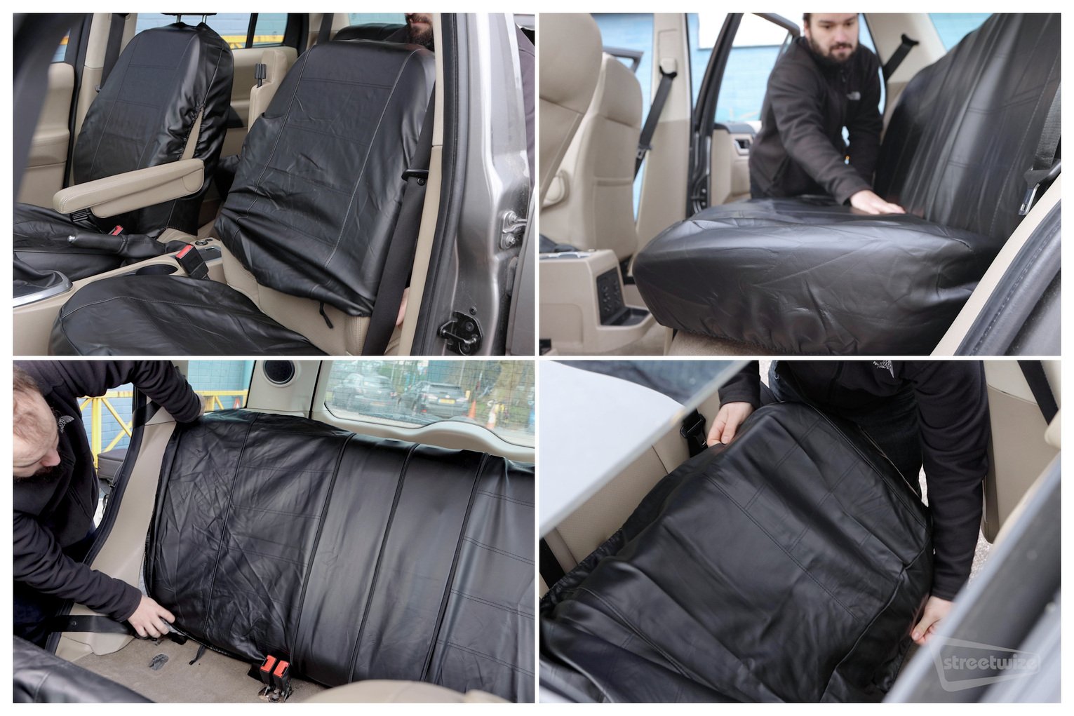 Streetwize Leather Look Complete Car Seat Cover Set Review