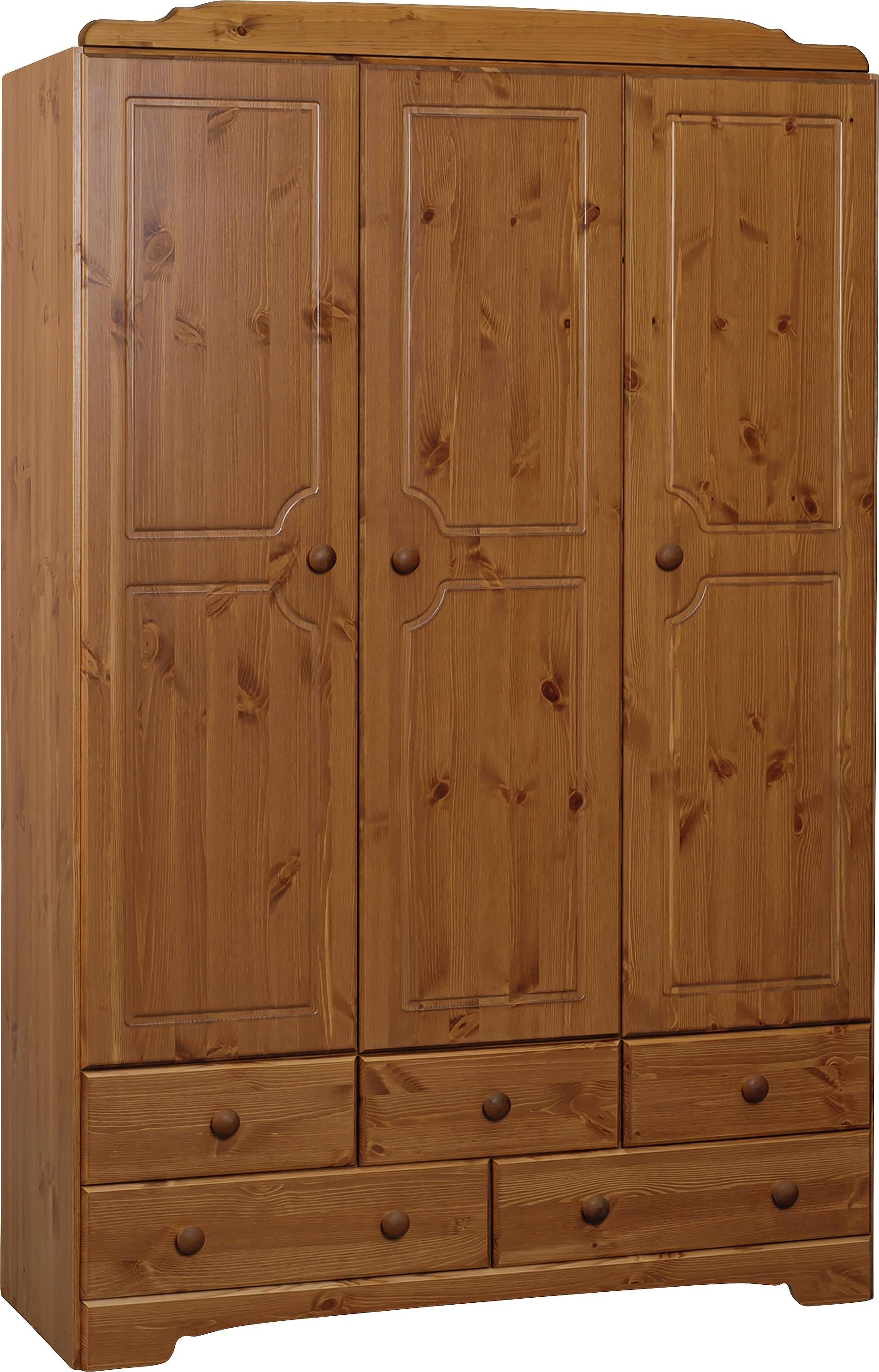 Argos Home Nordic 3 Door 5 Drawer Wardrobe - Pine