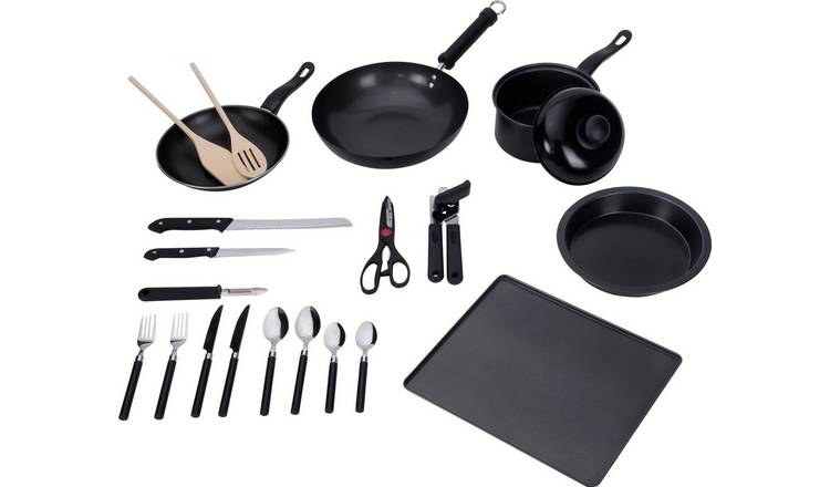 Home Essentials 20 Piece Kitchen Essentials Starter Set