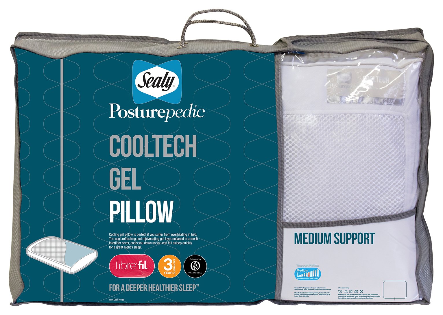 Sealy Posturepedic Cooltech Gel Pillow