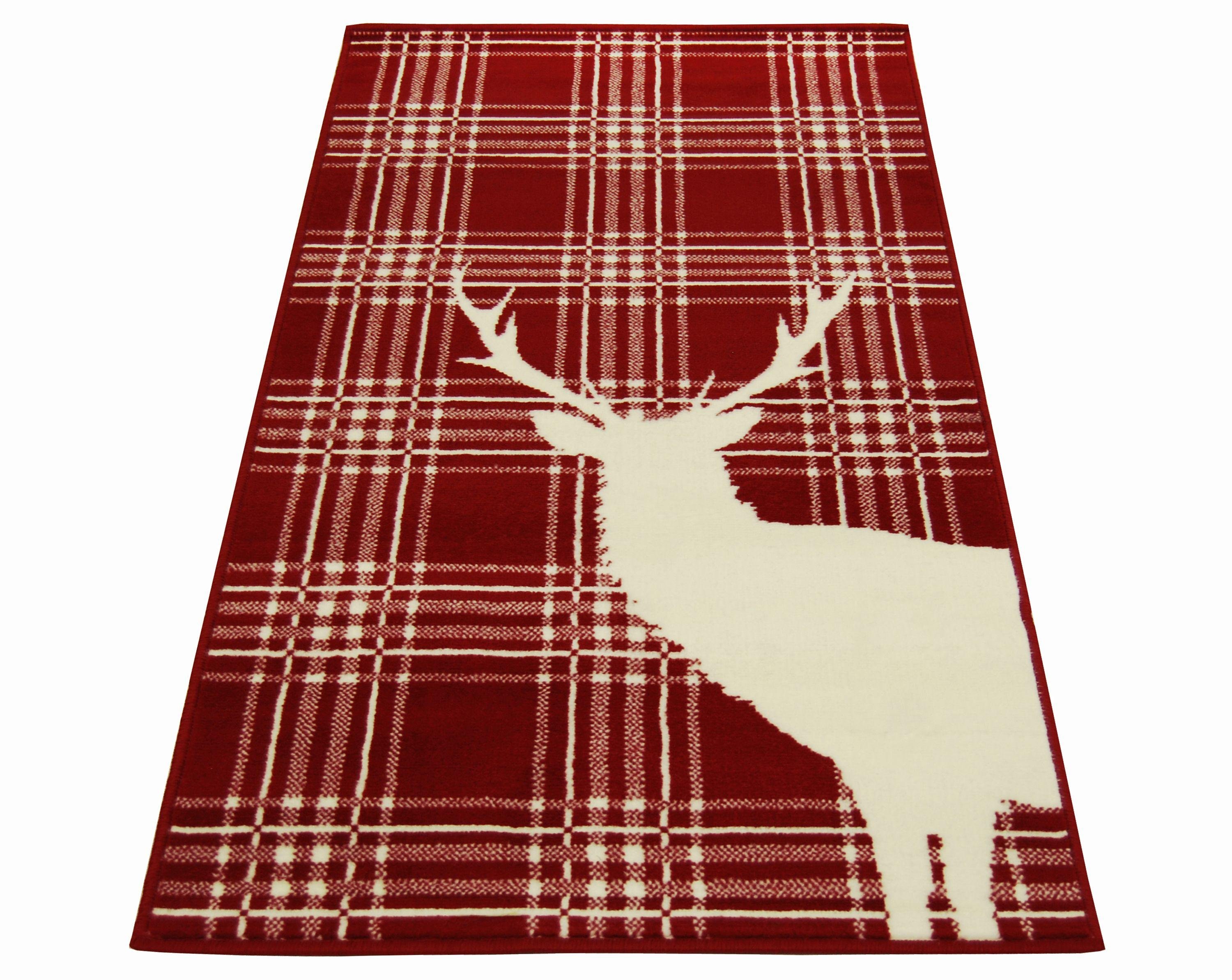 Stag Tartan Rug - 160 x 230cm.