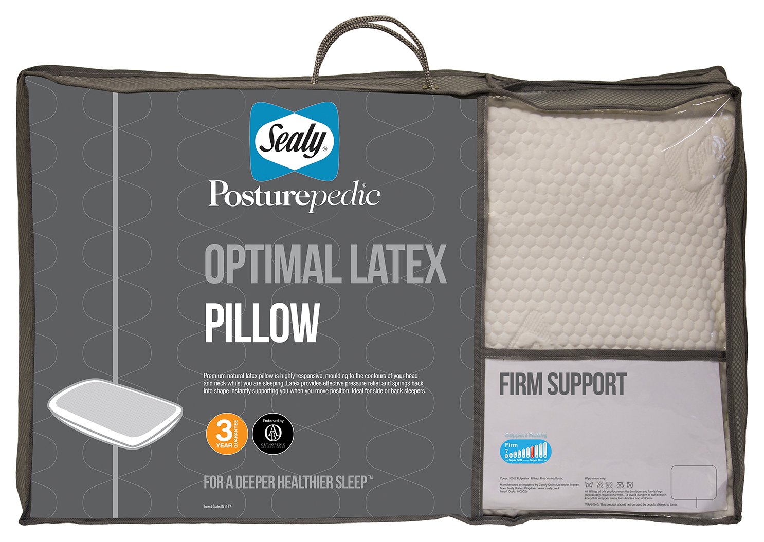 Sealy geltex firm support cheap pillow