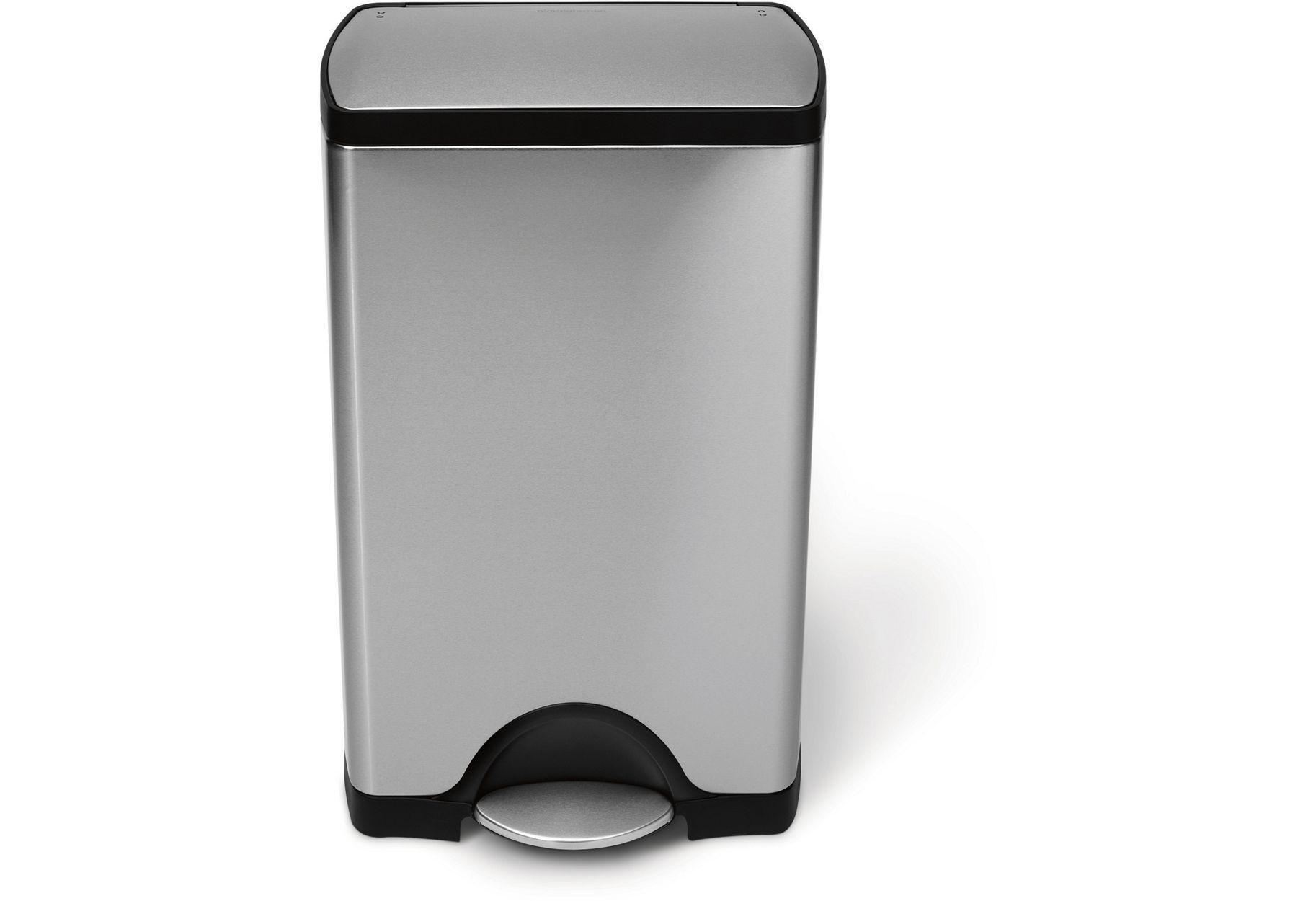 simplehuman 38 Litre Pedal Bin - Stainless Steel