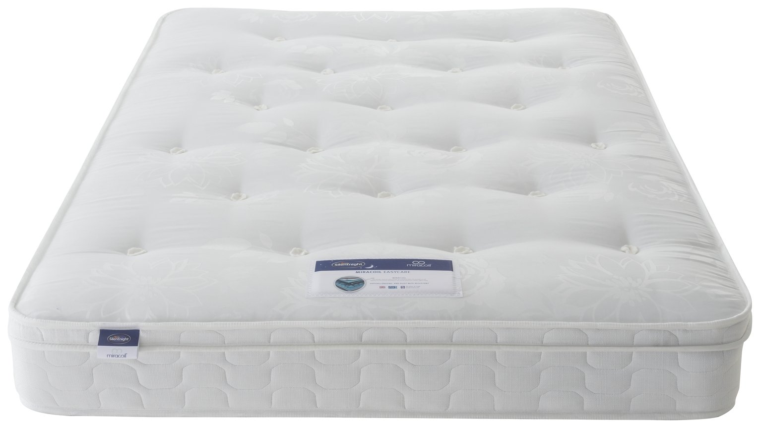 Silentnight Miracoil Travis Tufted Ortho Sm Double Mattress Review