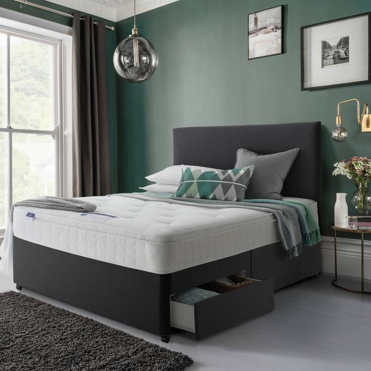 Silentnight Miracoil Travis Tufted Ortho Sm Double Mattress 0