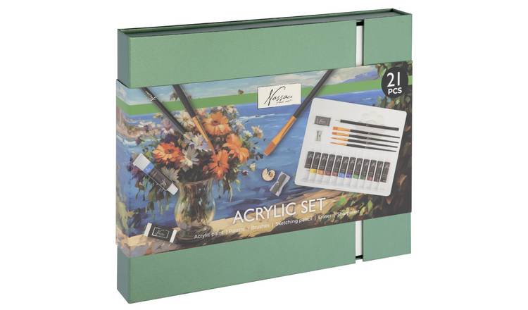 Totum Acrylic Art Set 21 Piece Craft Kit