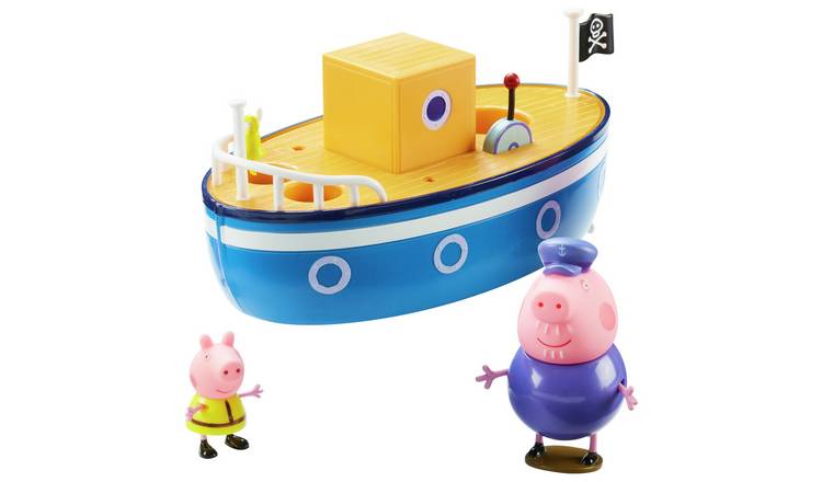 grandpa pig bath boat