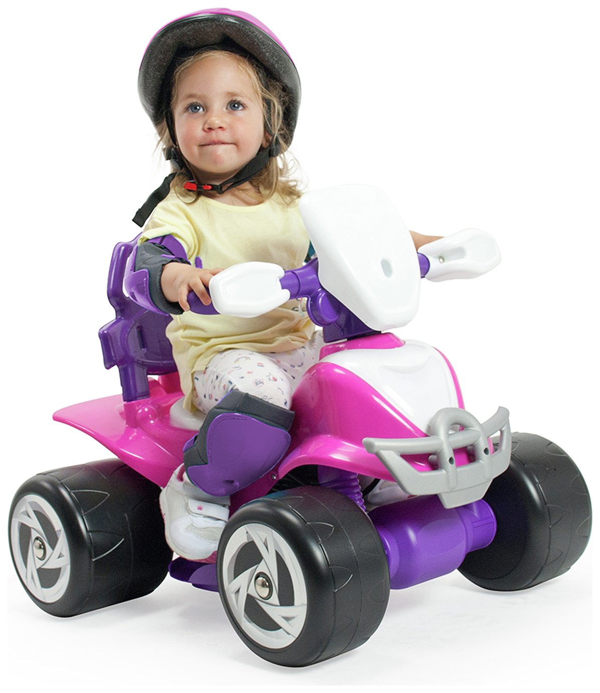 Chad Valley 6V Pink and Purple Baby Quad Bike