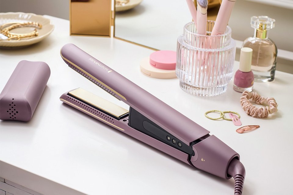 Temperature control straighteners. Take care of your hair by turning the heat down a notch.