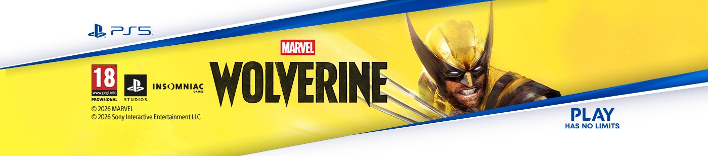 PS5. Marvel Wolverine. Play has no limits.
