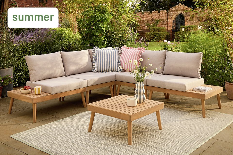 Turn up the Summer. Everything you need in one place to get outside and enjoy the sun including speedy delivery on a number of lines.