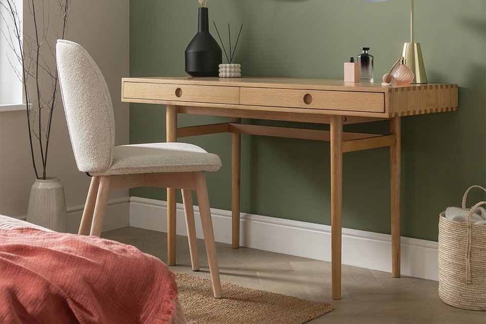 Habitat Bennett Dressing Table - Oak.