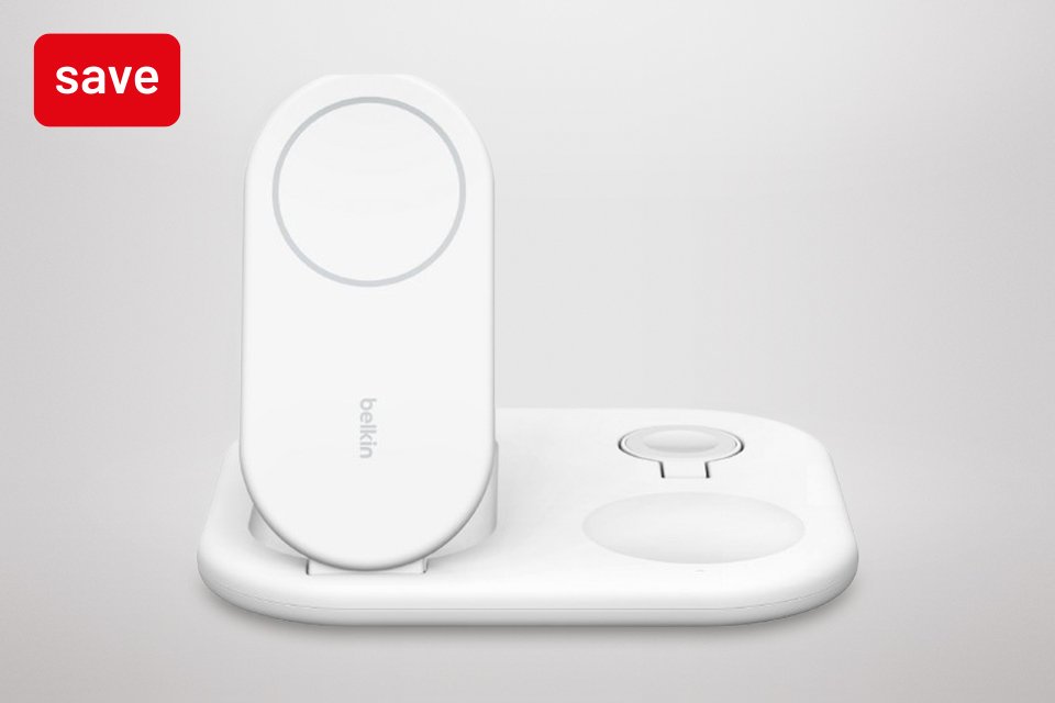 Save up to 25% on selected Belkin charging accessories.