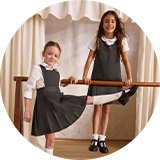 Girls' uniform.