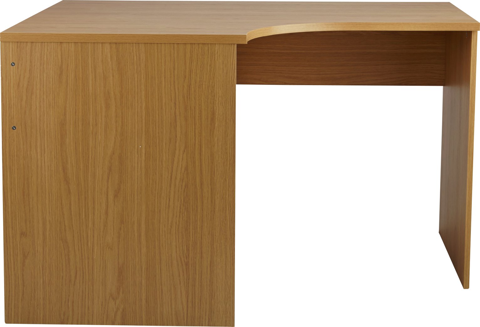 Argos Home Walton Corner Office Desk - Oak Effect