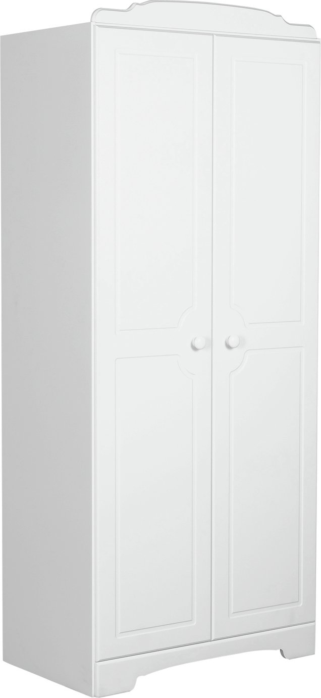 Argos Home Nordic 2 Door Wardrobe - Soft White