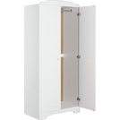 Argos 3 door white wardrobe