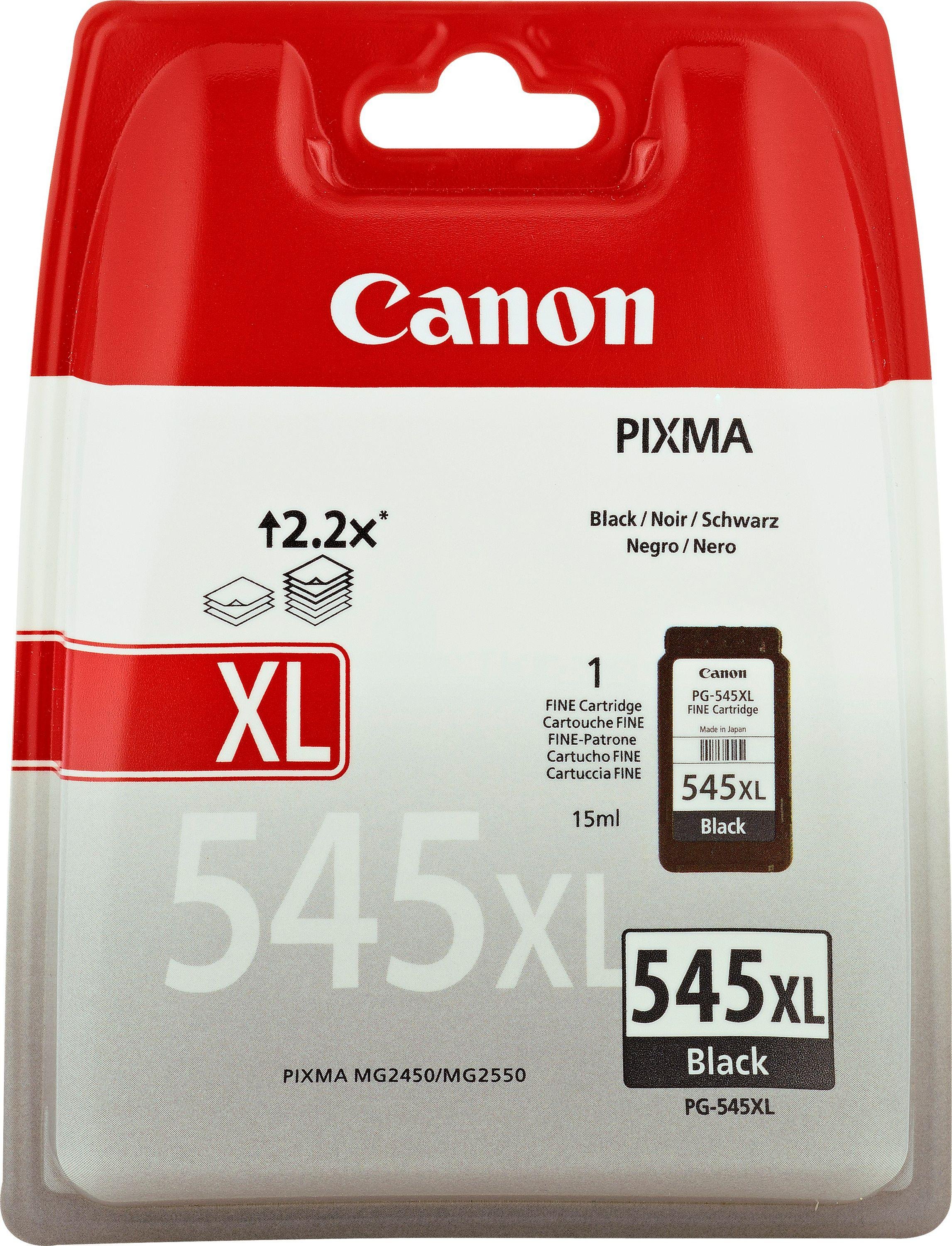 Canon PG-545 XL High Capacity Ink Cartridge - Black
