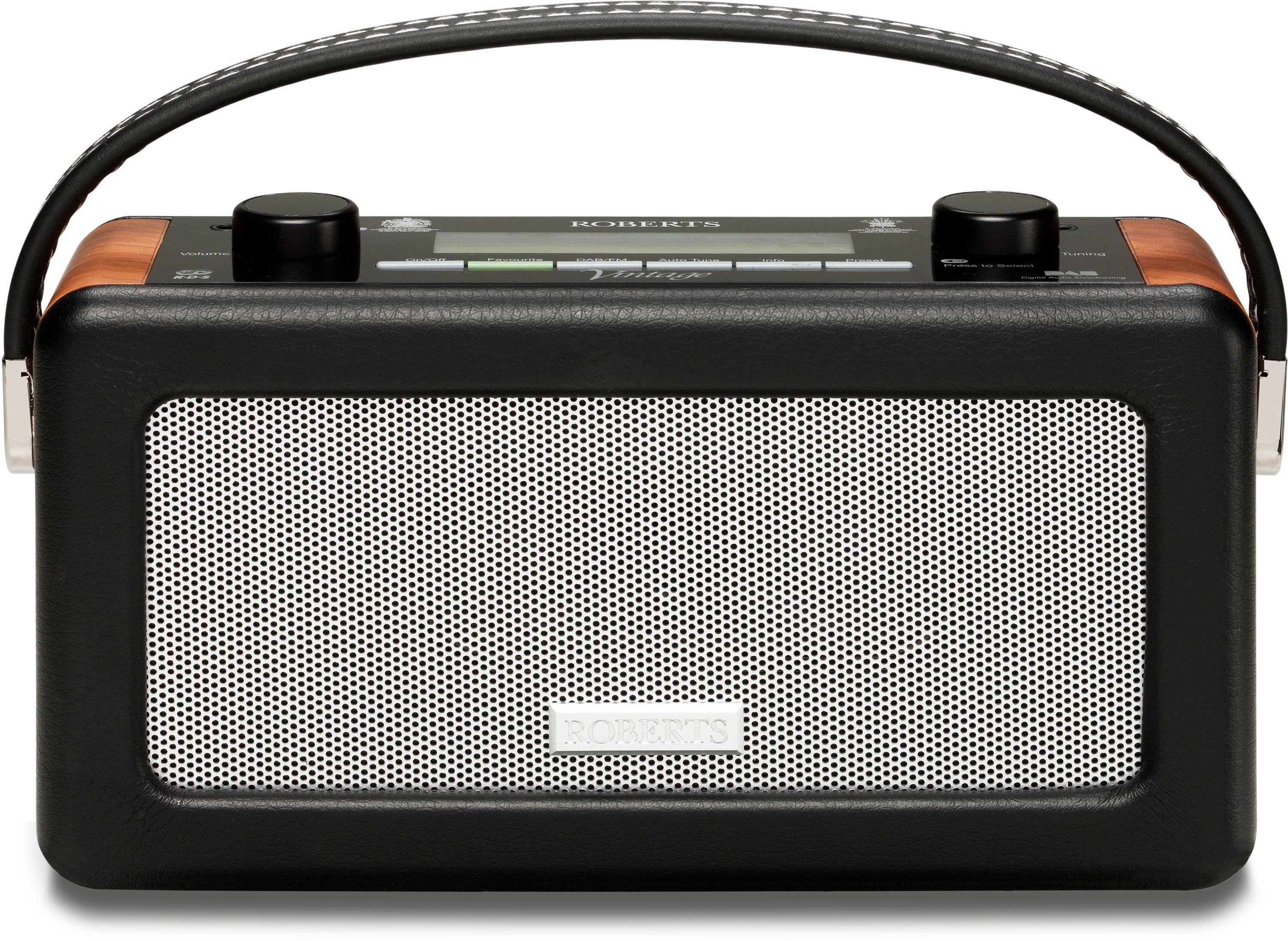 Roberts Vintage DAB/FM RDS Radio - Black