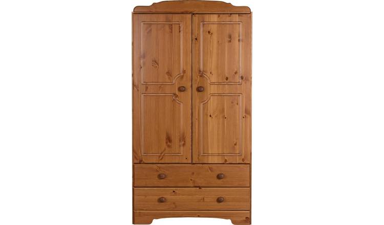 Buy Argos Home Nordic 2 Door 2 Drawer Short Wardrobe Pine