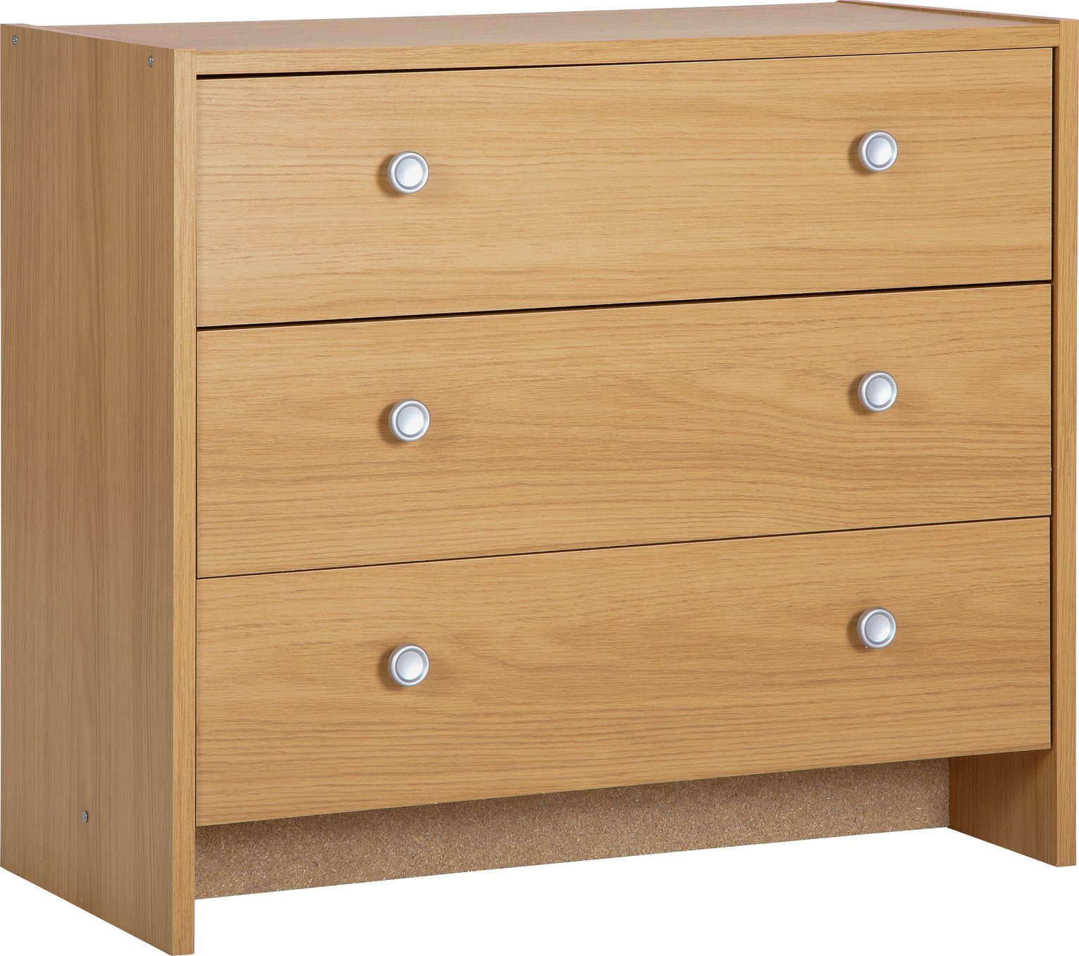 Argos Home Seville 3 Drawer Chest - Beech Effect