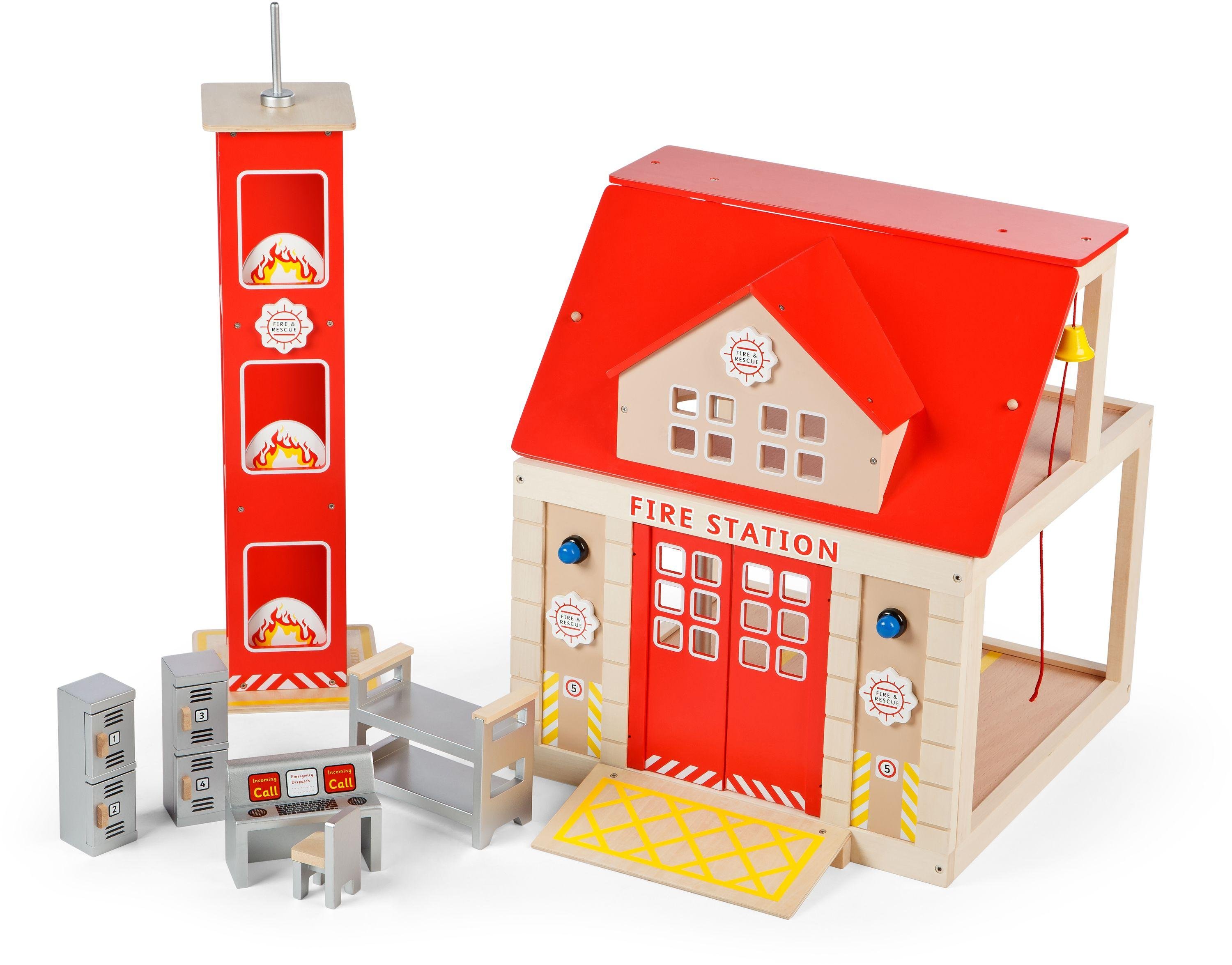 Tidlo Fire Station Set.