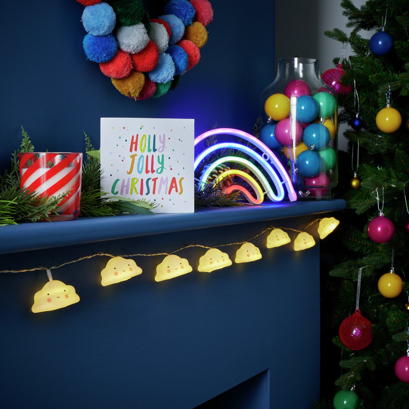 Argos Home Character Christmas String Lights