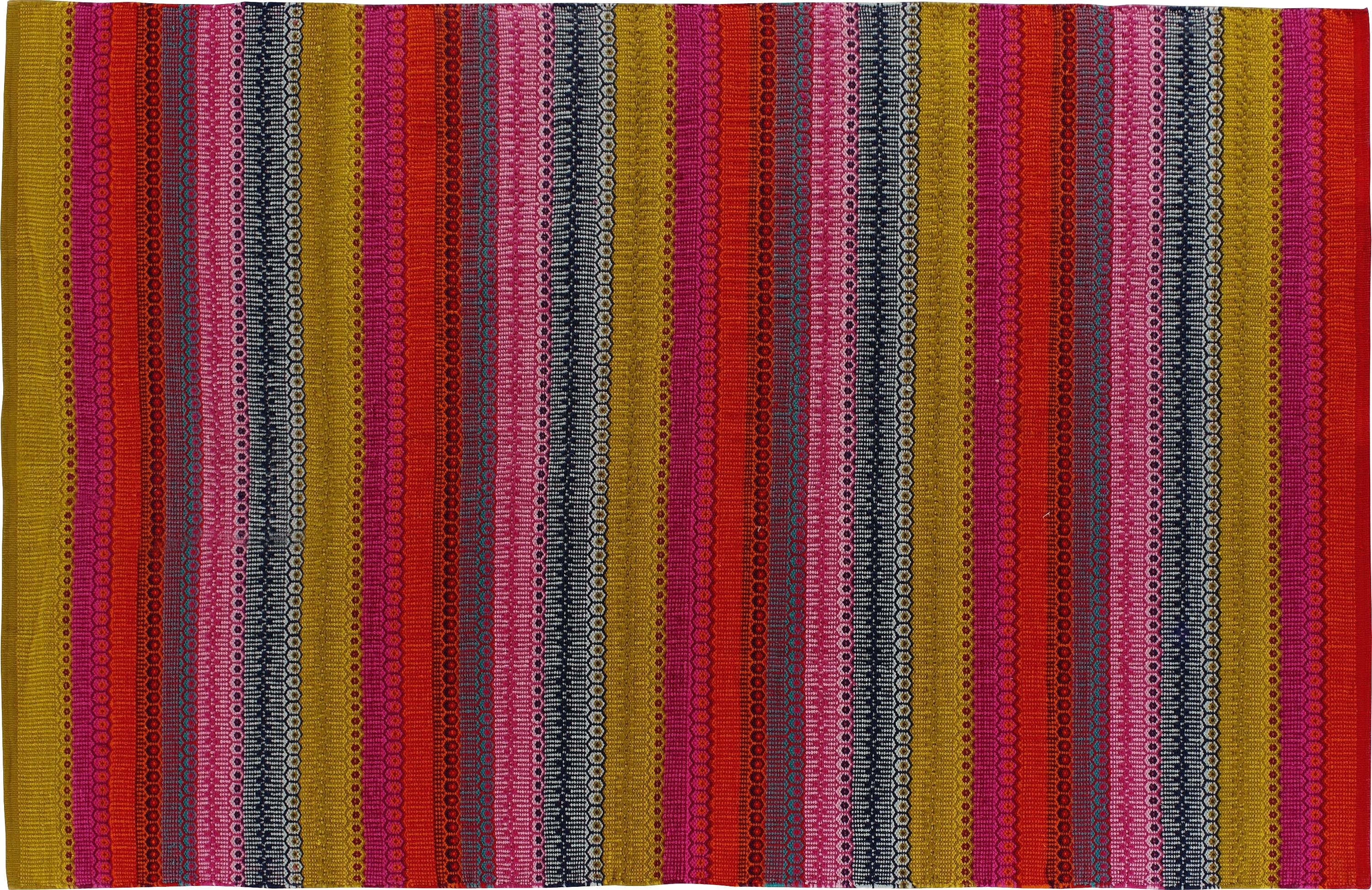 Habitat Agnes Flat Weave Rug - 120 x 180cm - Multicoloured