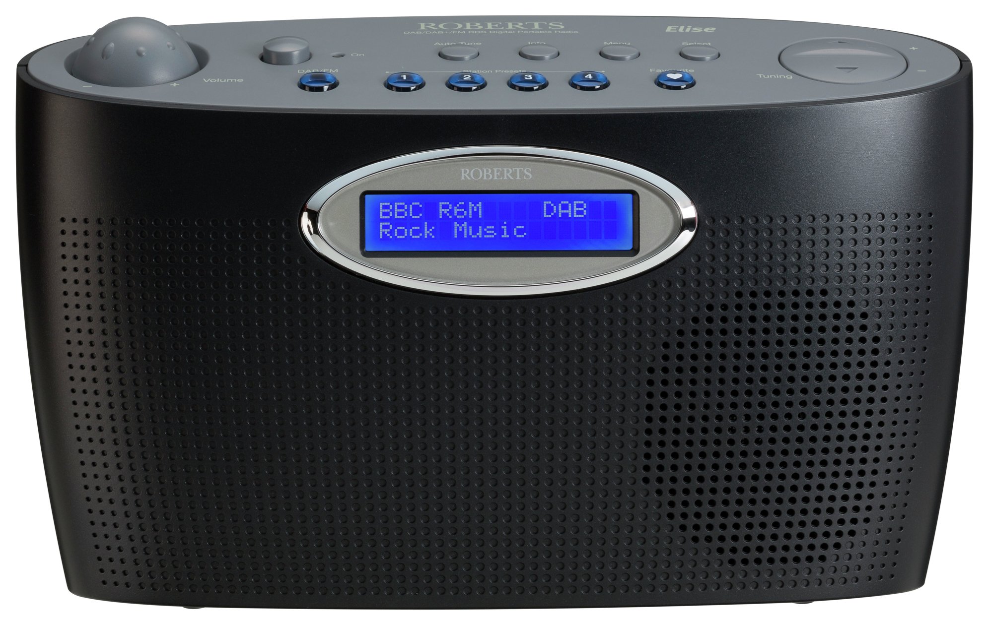 Roberts Elise DAB Radio - Black