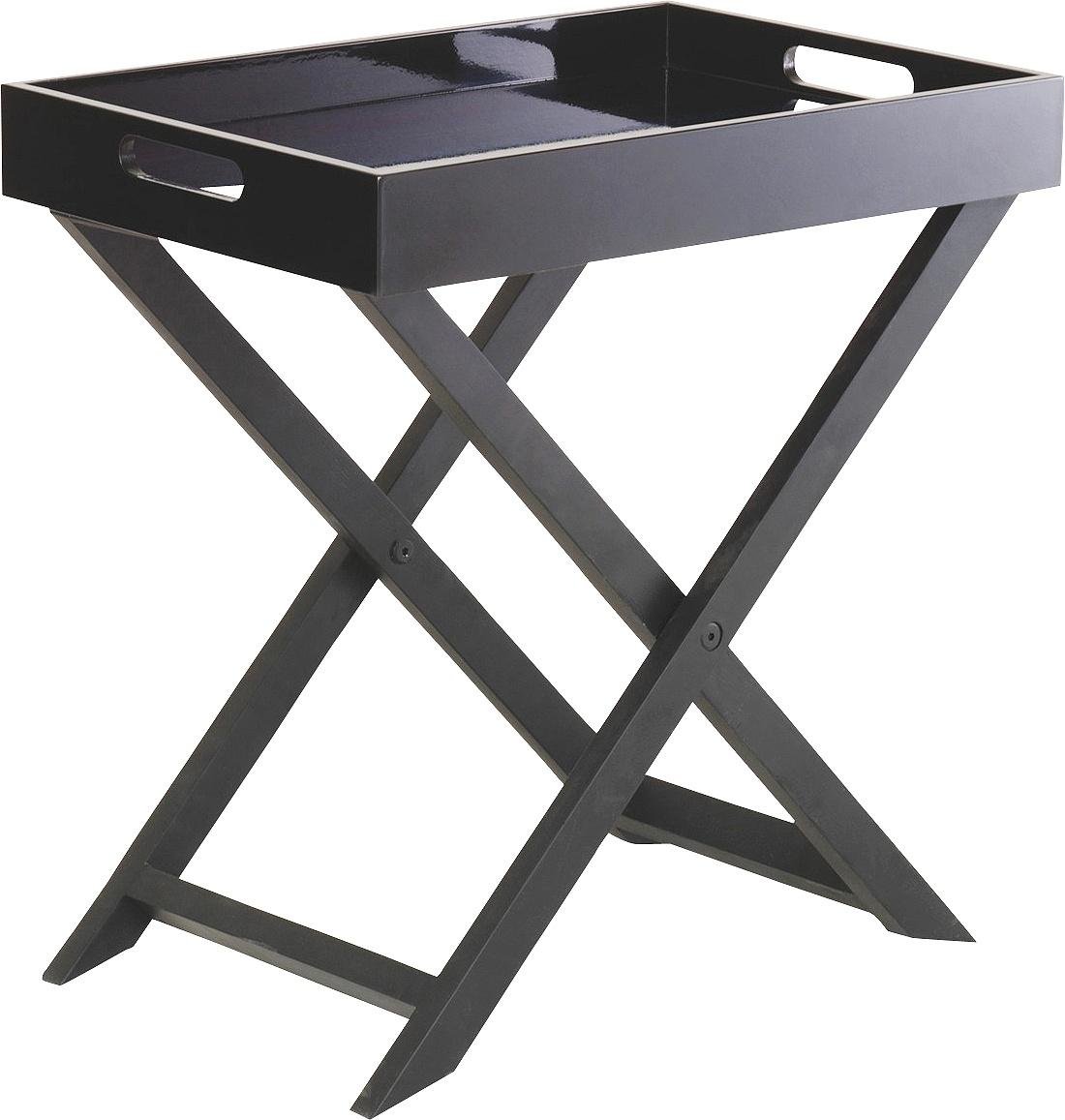 Habitat Oken Small Occasional Table - Black