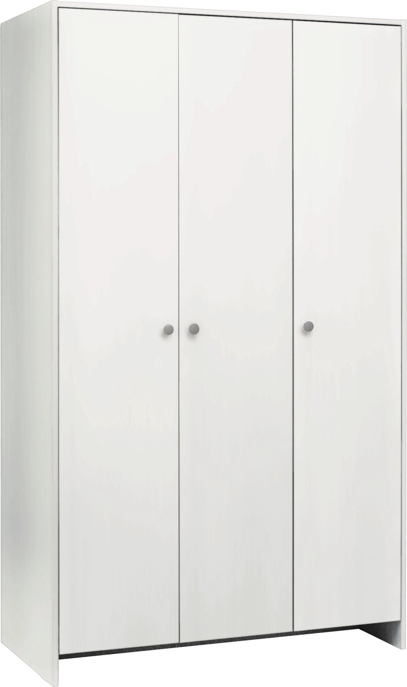 Argos Home Seville 3 Door Wardrobe - White