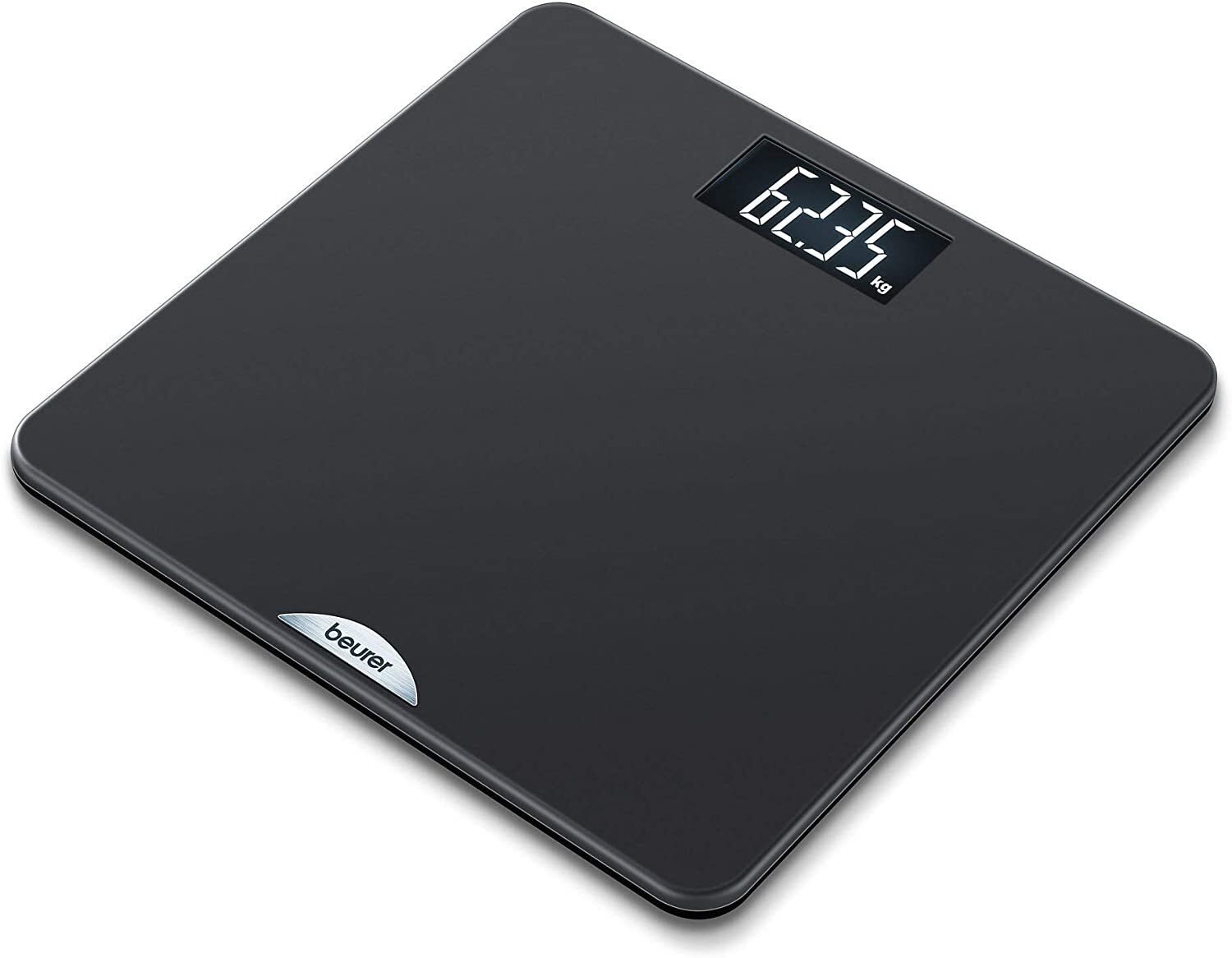 Beurer PS240 Personal Non Slip Bathroom Scale - Black