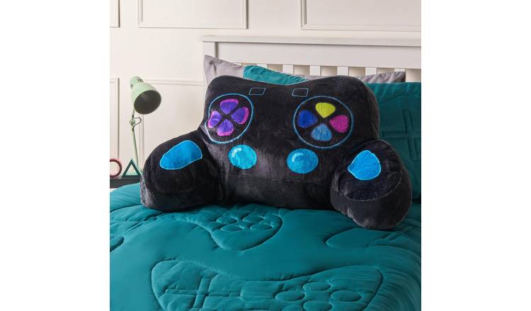 OHS Gaming Character Cuddle Cushion - Black