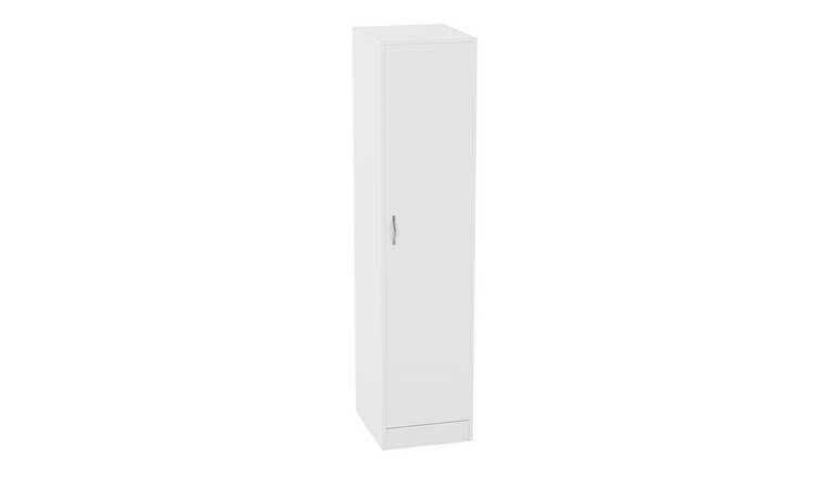 Vida Designs Riano 1 Door Wardrobe - White
