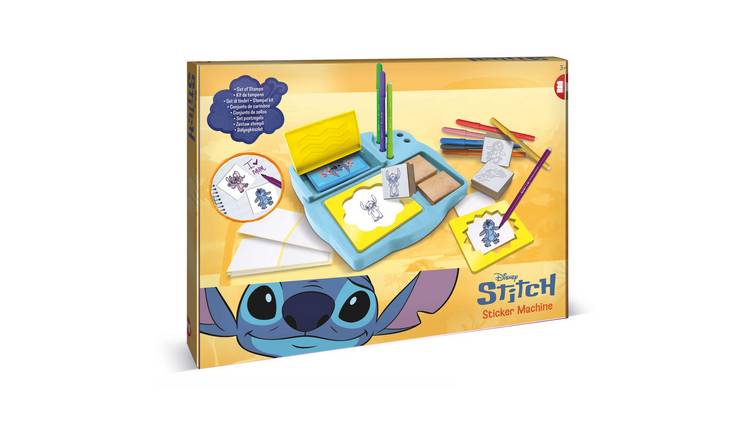 Stitch Sticker Machine by Multiprint – Kids Craft & Stationery Set