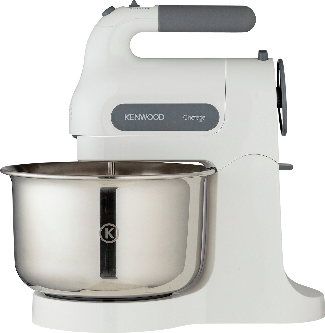 Kenwood HM680 Chefette Electric Hand and Stand Mixer White (1705249