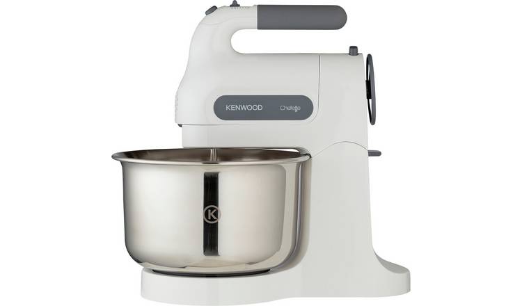 Kenwood HM680 Chefette Electric Hand and Stand Mixer - White