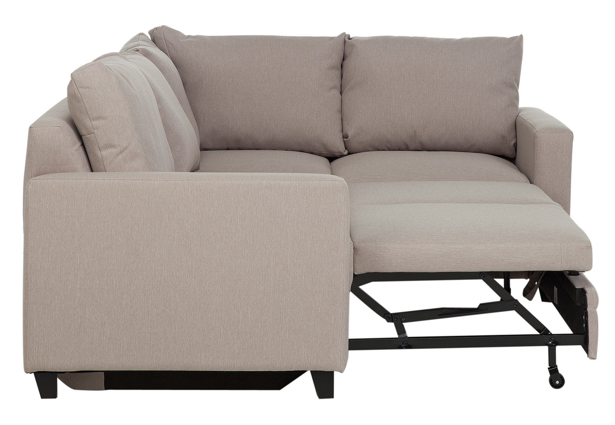 hygena seattle right hand sofa bed
