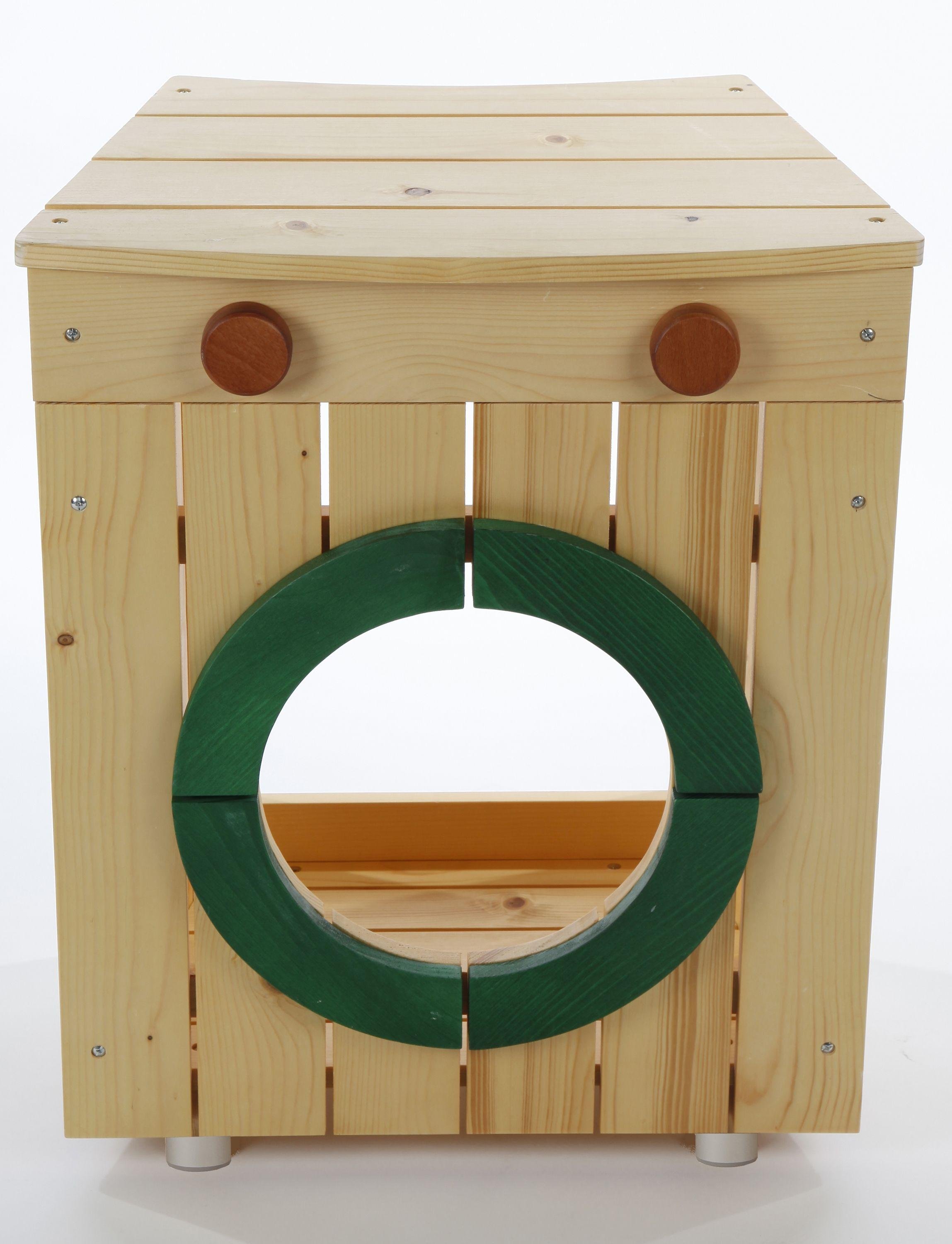 Tidlo Wooden Outdoor Toy Washing Machine