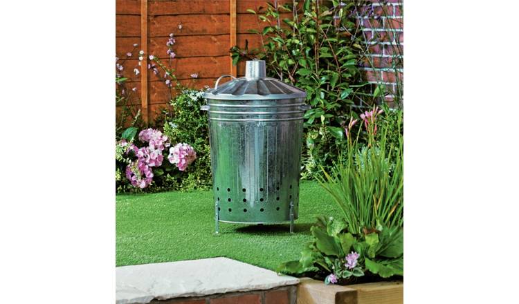 Galvanised Incinerator - 90L