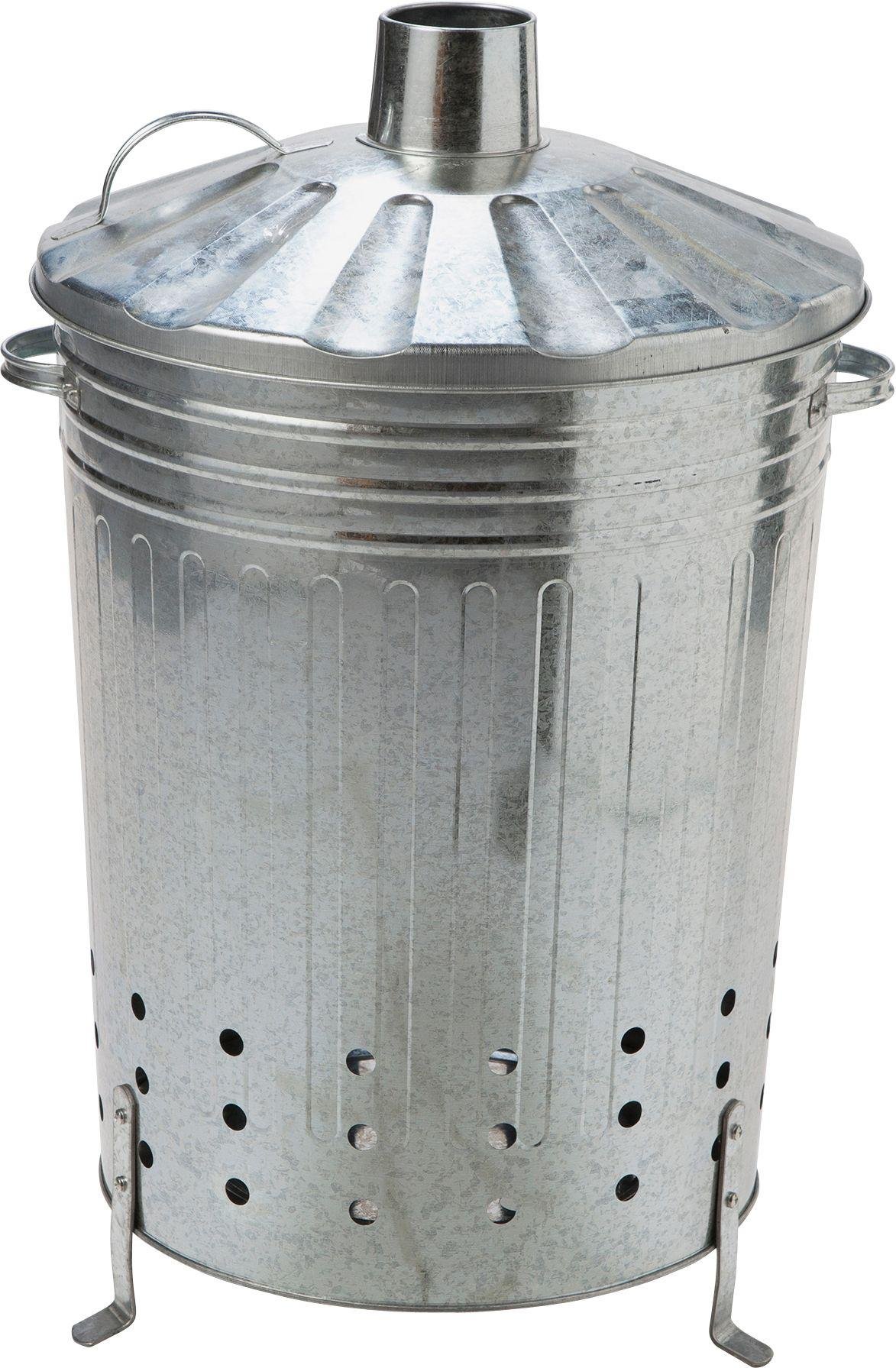 Galvanised Incinerator - 90L