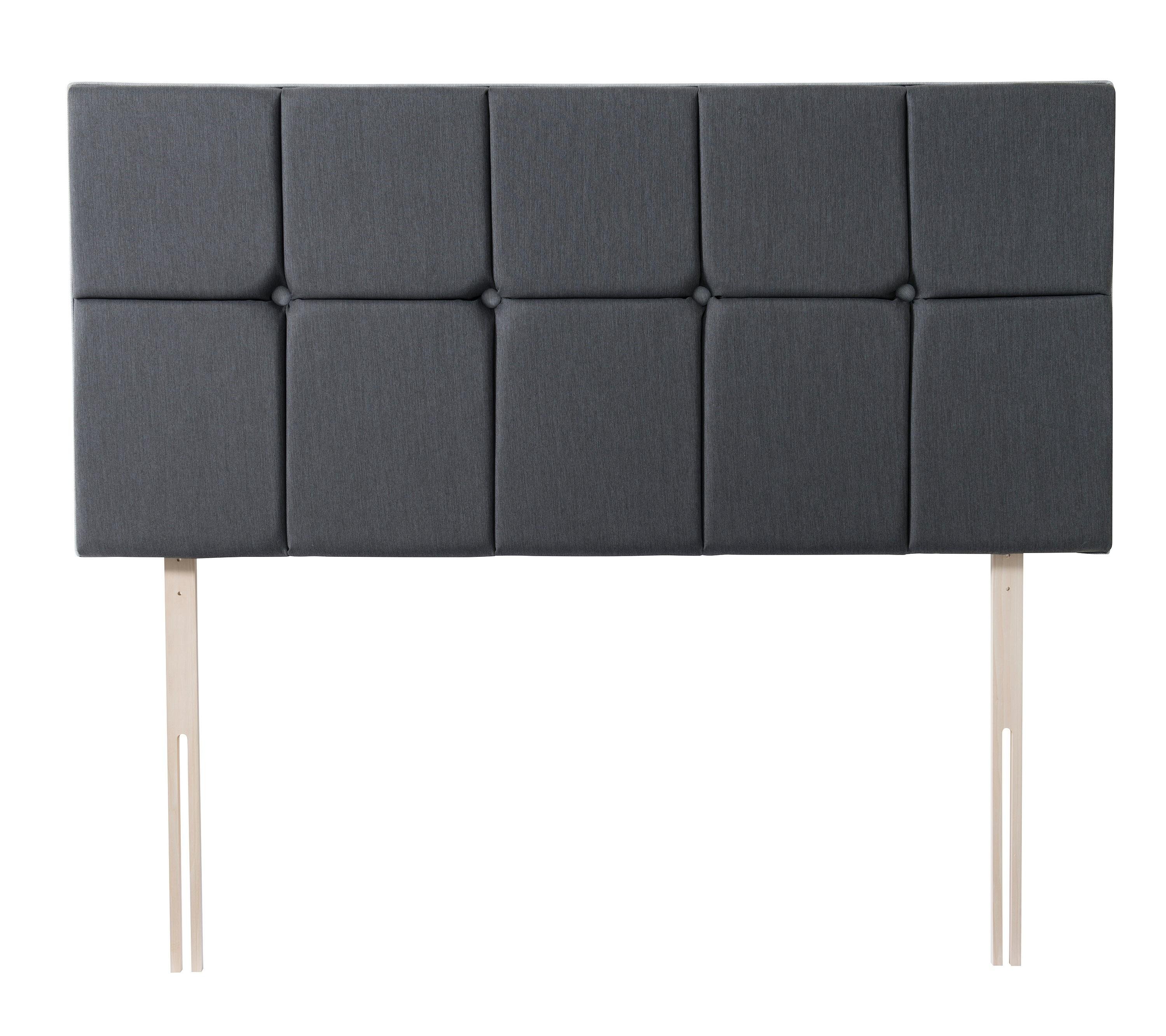 Silentnight Seychelles Superking Headboard - Charcoal