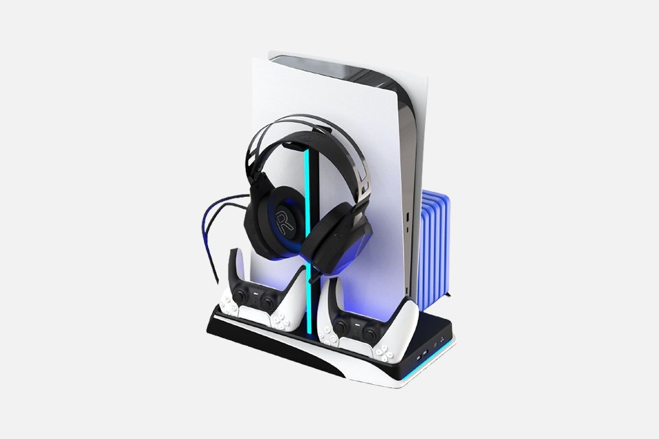 DLX+LED Multi-Function Stand for PS5.