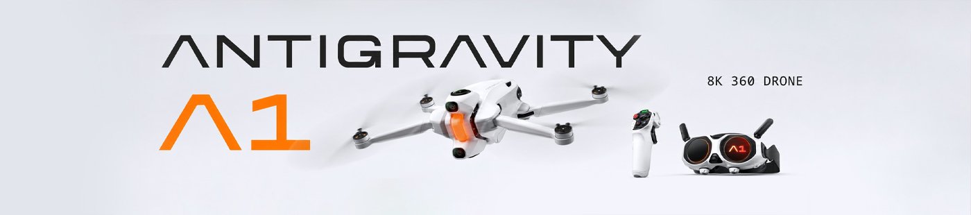 Antigravity A1. 8k 360 drone.