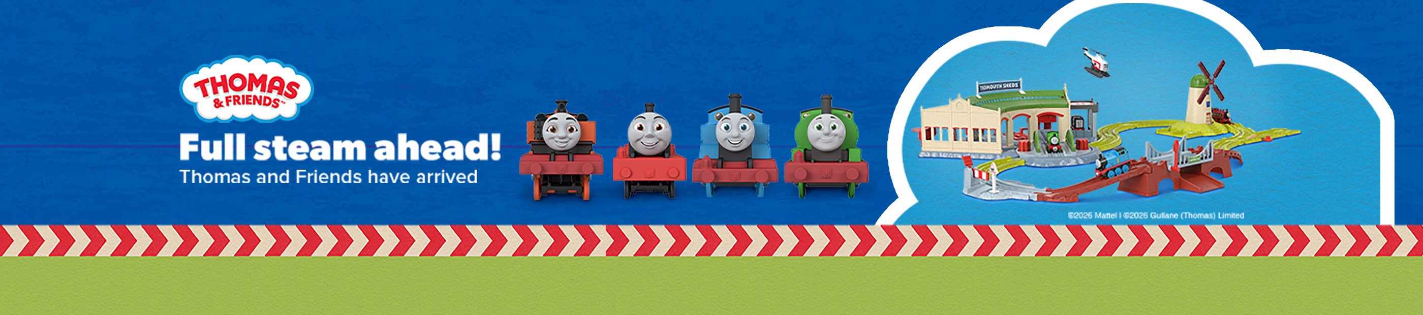 Thomas & Friends. Jump on board with Thomas & Friends.