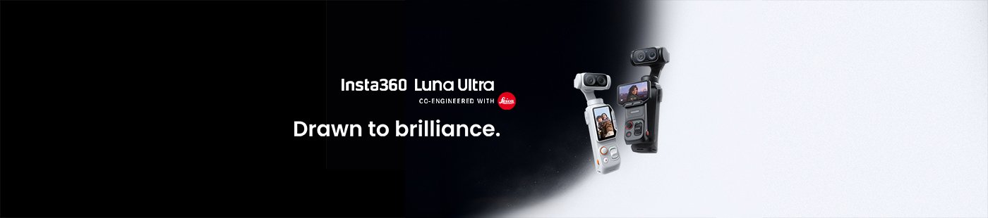 Insta360 Go Luna Ultra. Drawn to brilliance.