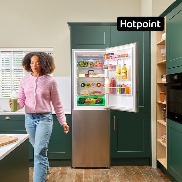 Free recycling with Hotpoint on selected cooling appliances.
